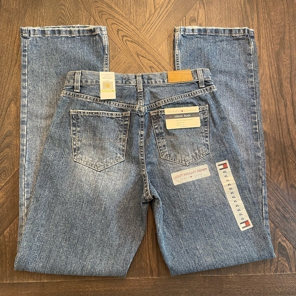 Tommy Hilfiger Boot Cut Jeans Size 4 Long